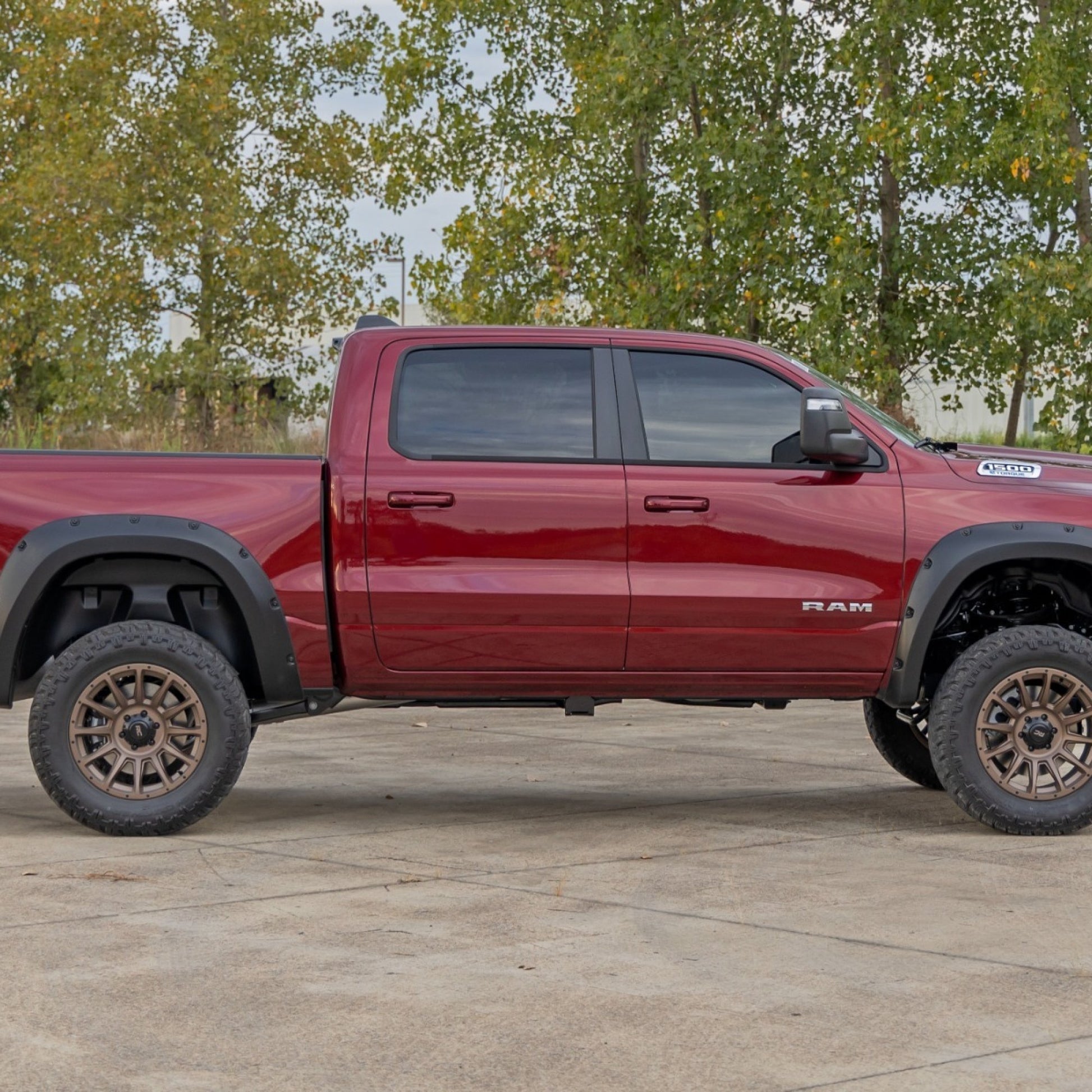 1" Smooth Fender Flares