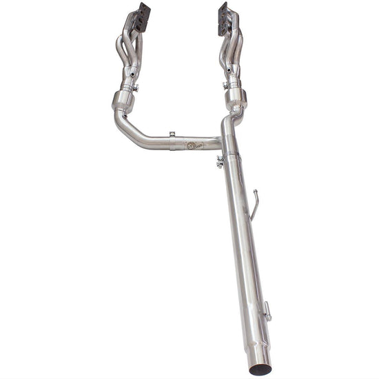 V8 5.7L Hemi Twisted Steel Long Tube Headers & Y Pip