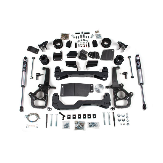 4" Air Ride Lift Kit, with Rear Fox 2.0" Shocks (Large Bore)