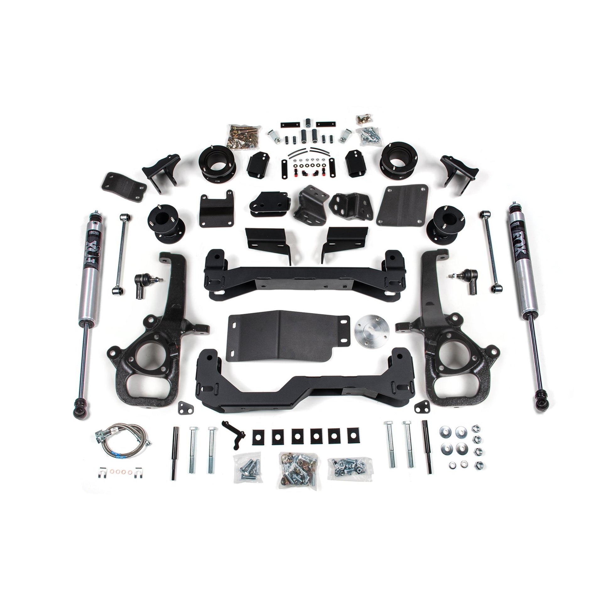 4" Air Ride Lift Kit, with Rear Fox 2.0" Shocks (Large Bore)