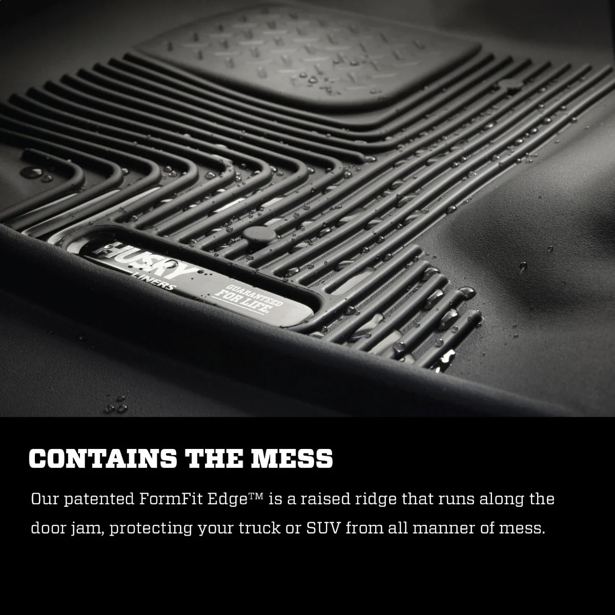 Husky Liners Ram 1500 DS Quad Cab X-Act Contour Seat Floor Mat, Rear