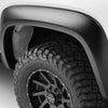 Extend-A-Flender Smooth Fender Flares, Black, Front & Rear