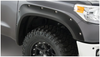 Pocket Style Smooth Fender Flares, Matt Black, Front & Rear