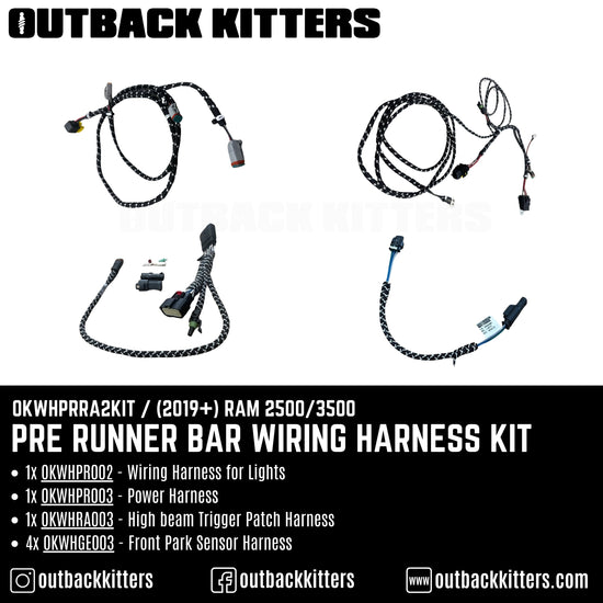 Pre Runner Bar Wiring Harness Kit