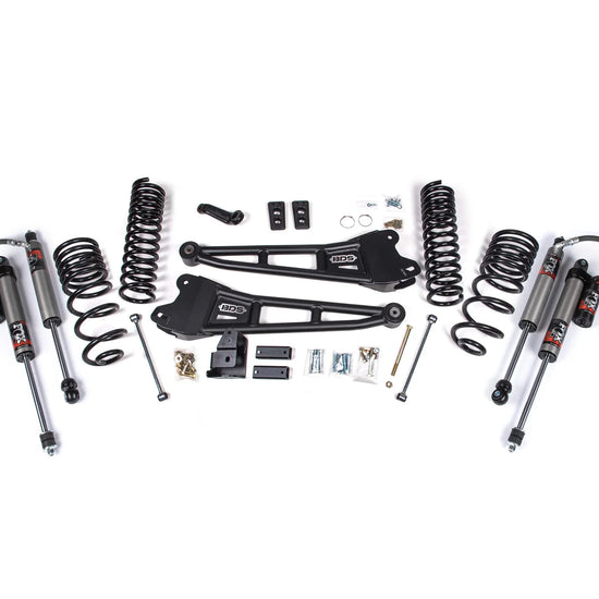4" Lift Kit with Fox 2.5" PE DSC Shocks