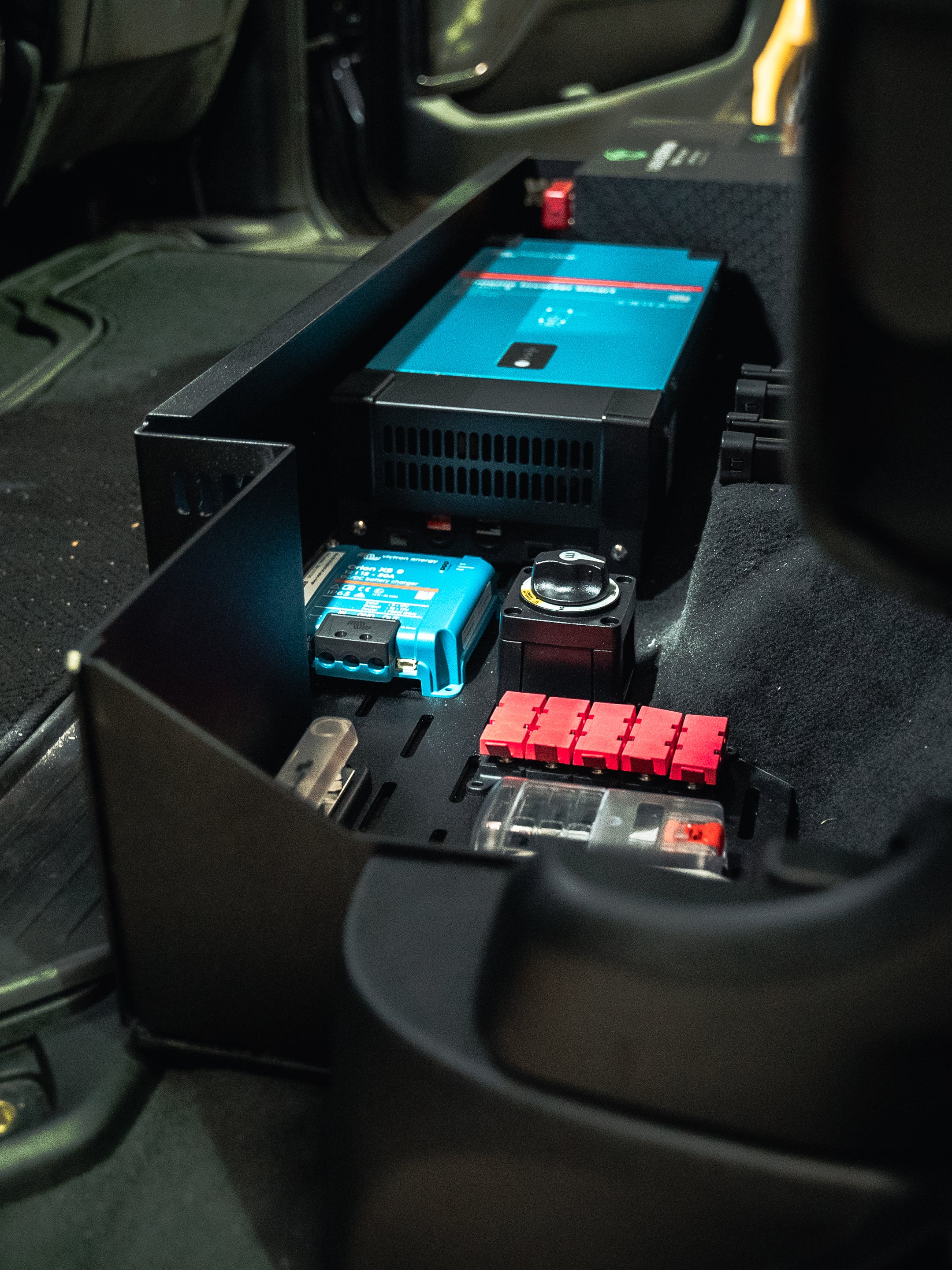Under seat Battery Box