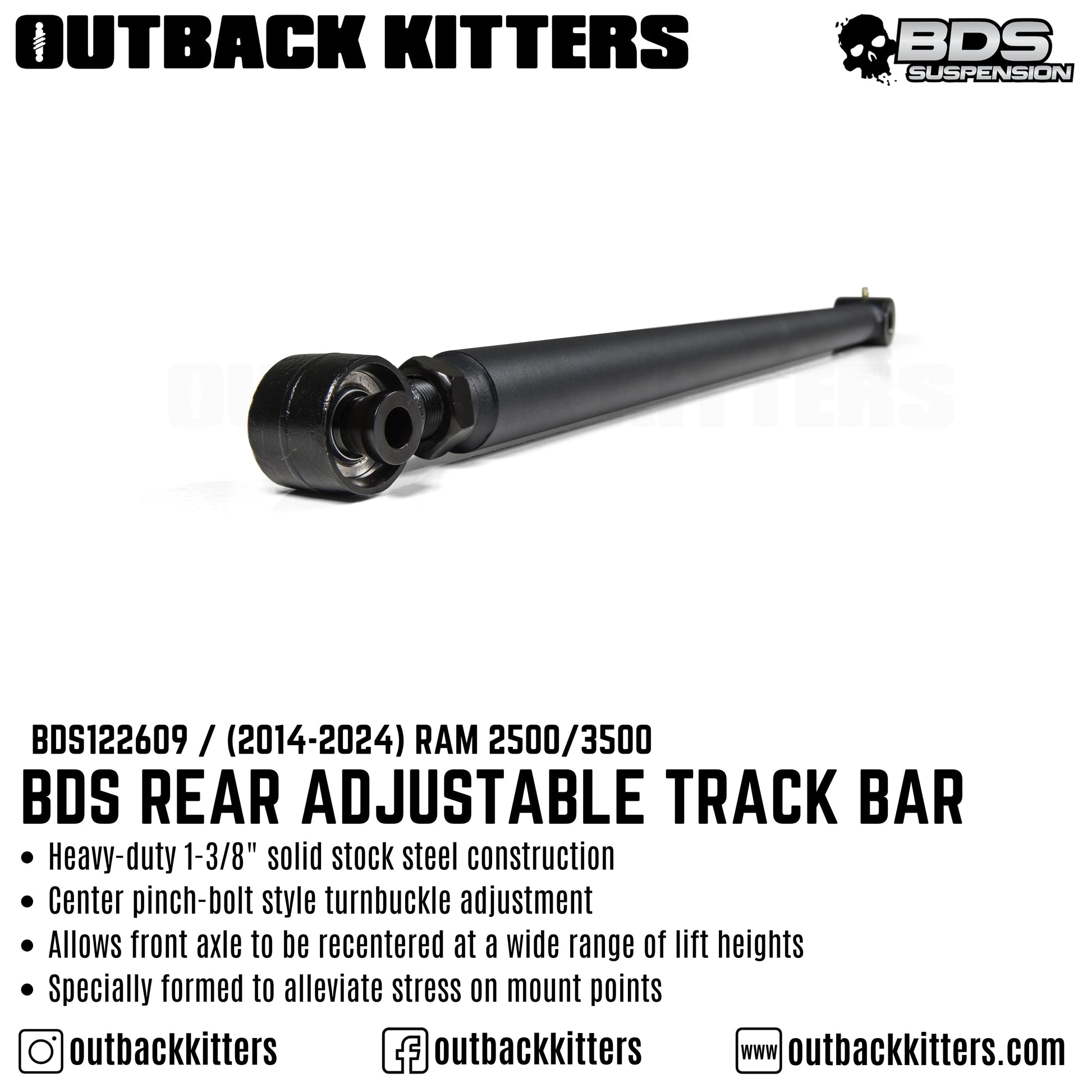 Rear Adjustable Track Bar