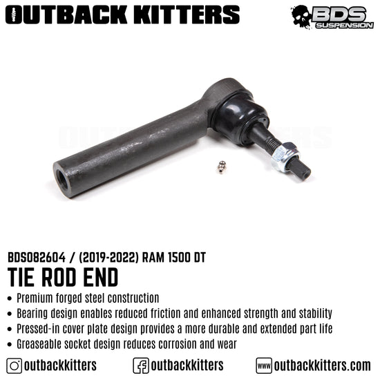 Service Kit: Tie Rod End Outer for 4" or 6" Lift