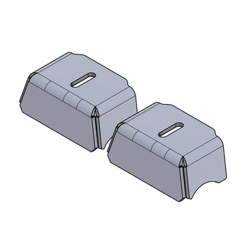 Pre Runner Bar Spotlight Tab - Mid Size - Set of 2