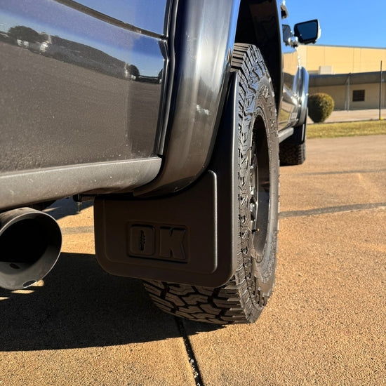 Fender Flares (Smooth) & Mudflaps, Front & Rear