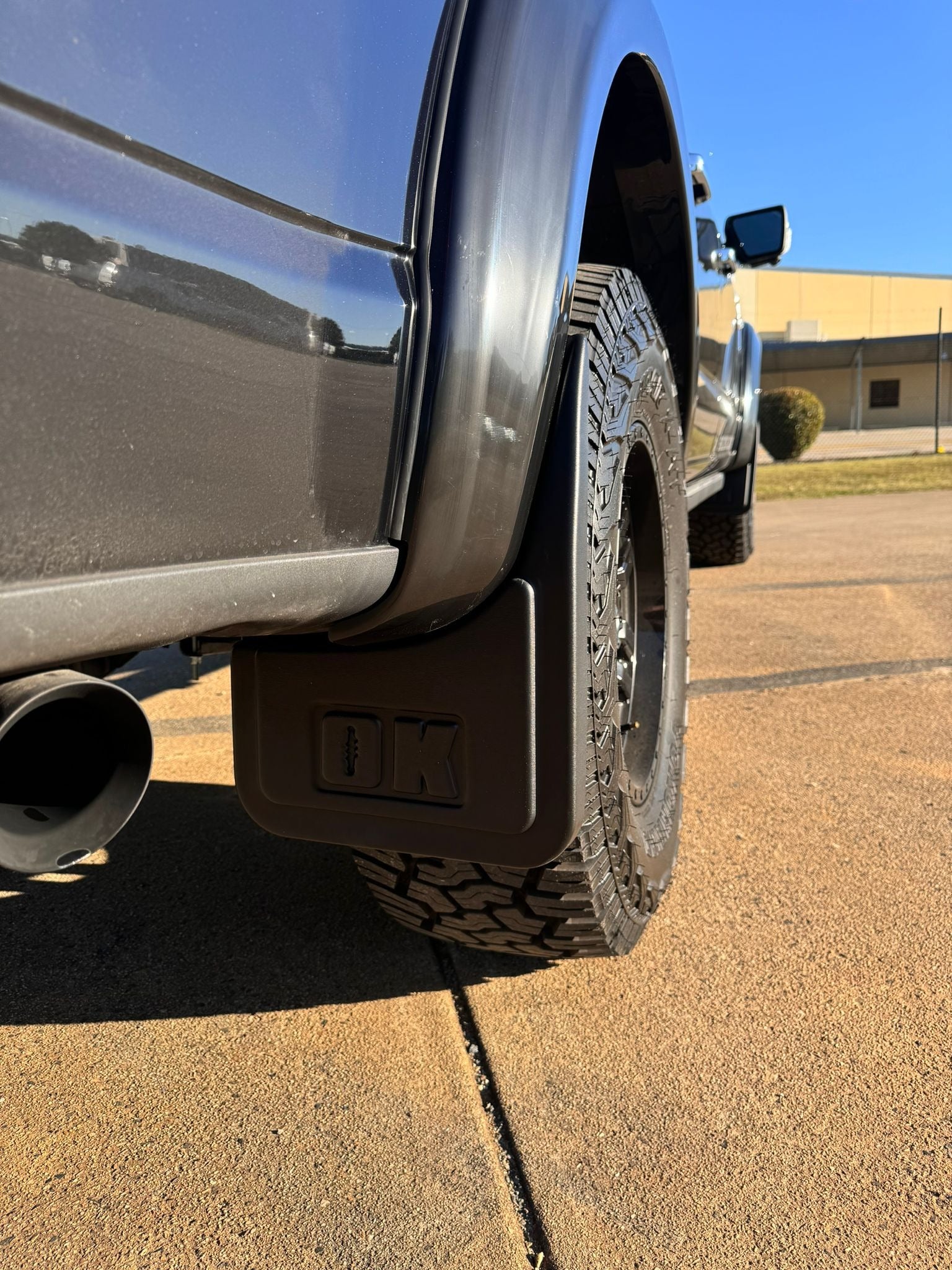 Fender Flares (Smooth) & Mudflaps, Front & Rear