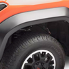 2" Extend-A-Fender Smooth Fender Flares, Black, Front & Rear