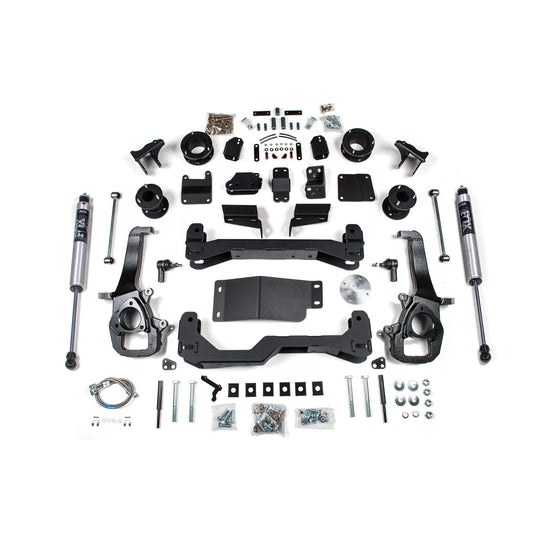4" Air Ride Lift Kit, with Rear Fox 2.0" Shocks (Large Bore)