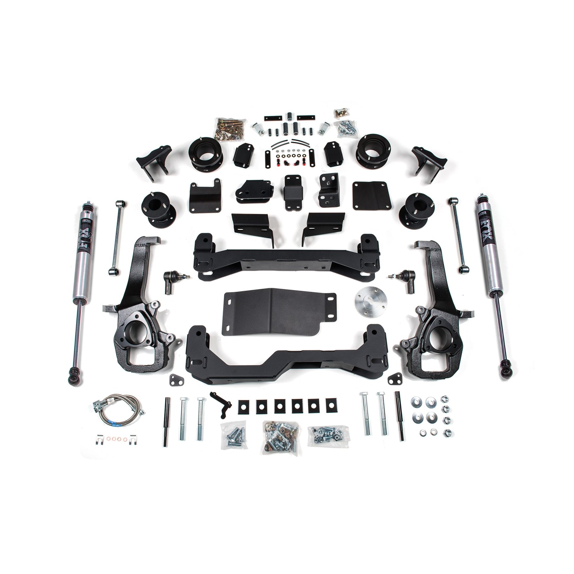 4" Air Ride Lift Kit, with Rear Fox 2.0" Shocks (Large Bore)