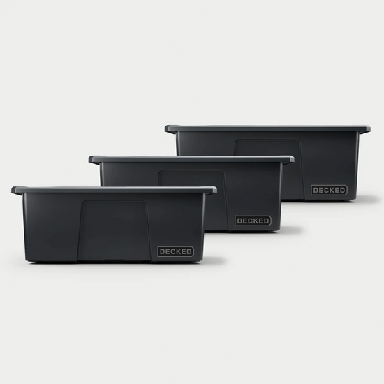 Payloader 32 - D-co bin, Black, 3 Pack