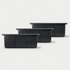 Payloader 32 - D-co bin, Black, 3 Pack