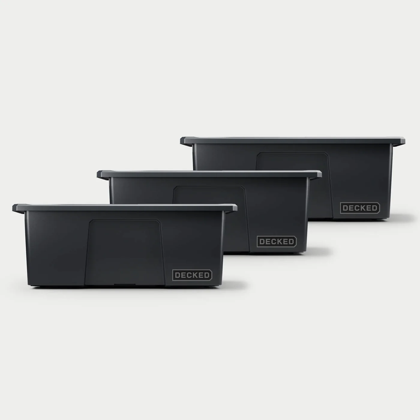 Payloader 32 - D-co bin, Black, 3 Pack