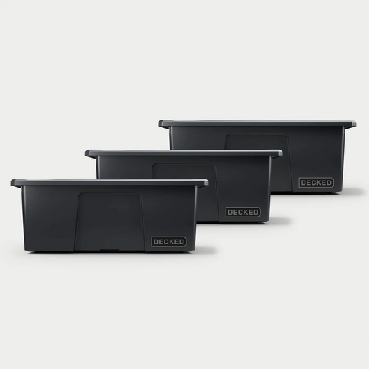 Payloader 32 - D-co bin, Black, 3 Pack