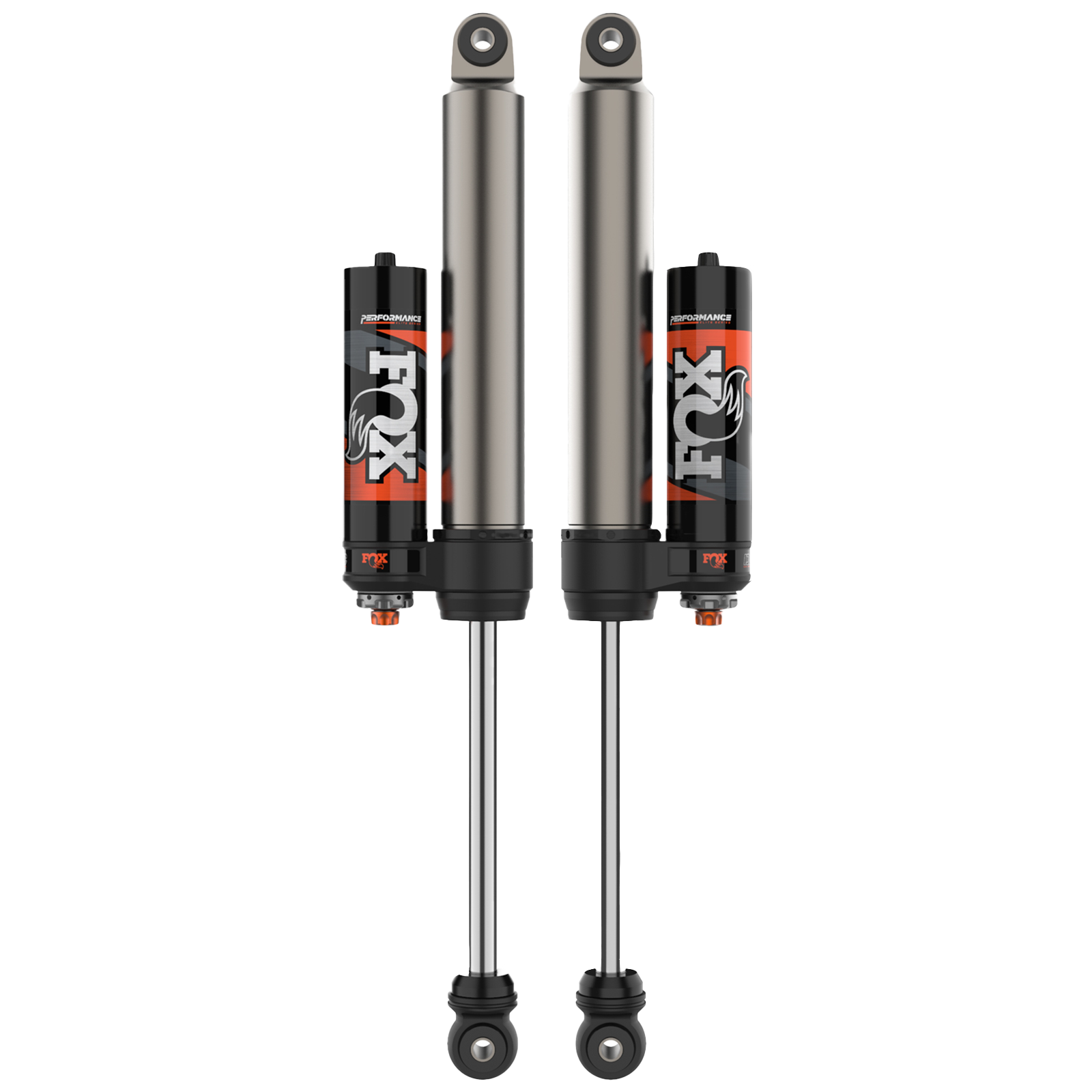 Rear Fox Performance Elite Series 2.5" Remote Reservoir DSC Shocks, Suits 4-6" Lift, Set of 2