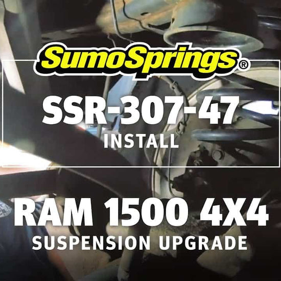 Rear SumoSprings - 680kg - Black