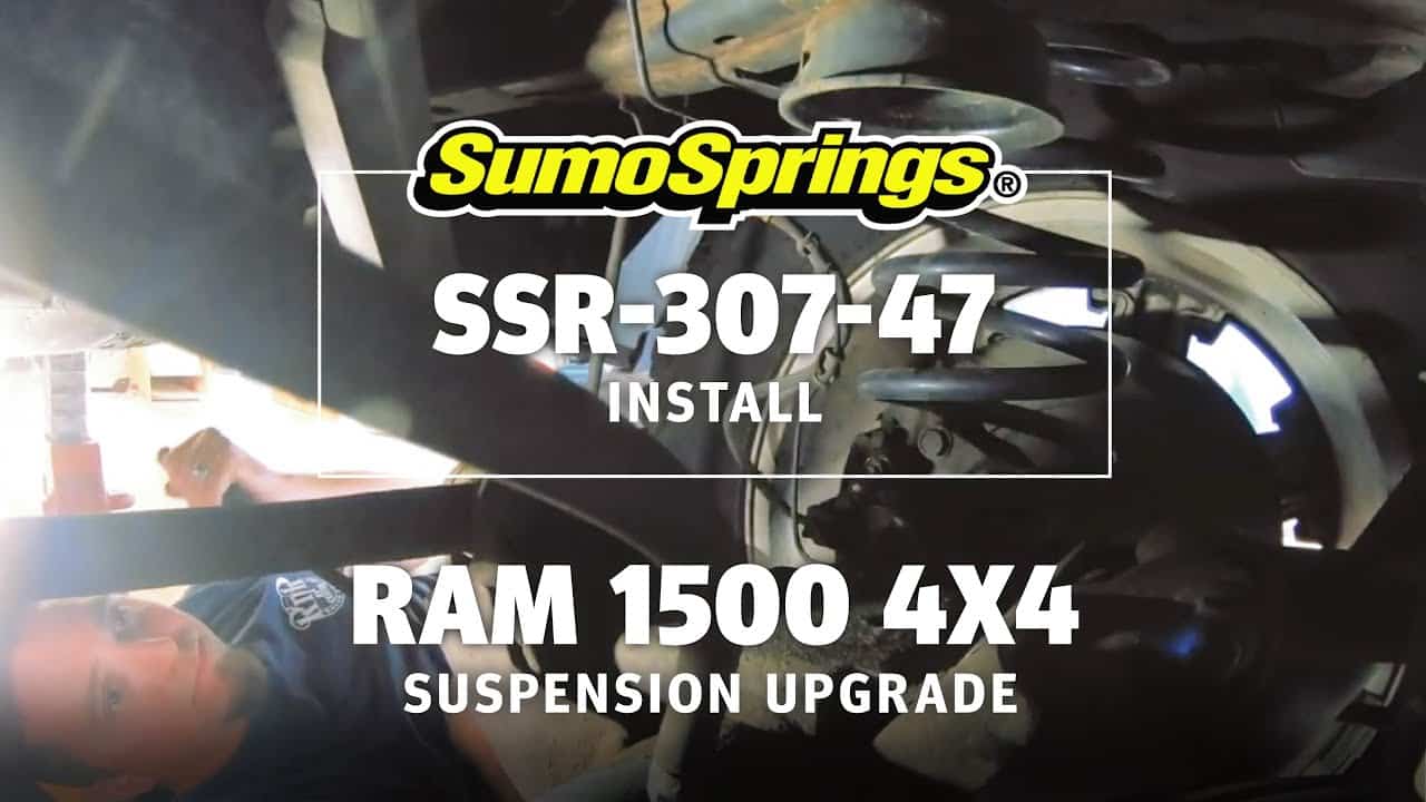 Rear SumoSprings - 680kg - Black