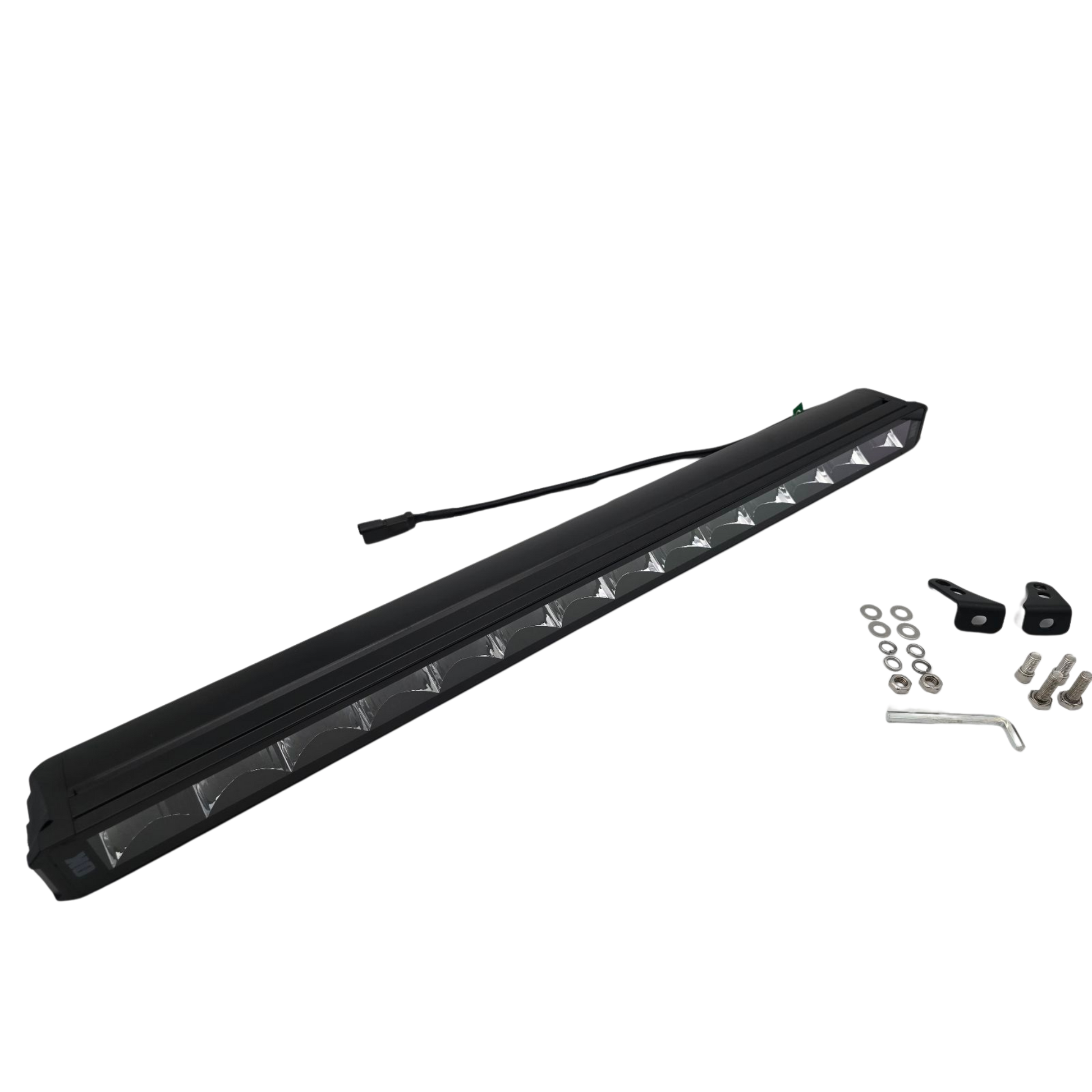 40" Light Bar for Pre Runner Bars, Single Row, Black Lens