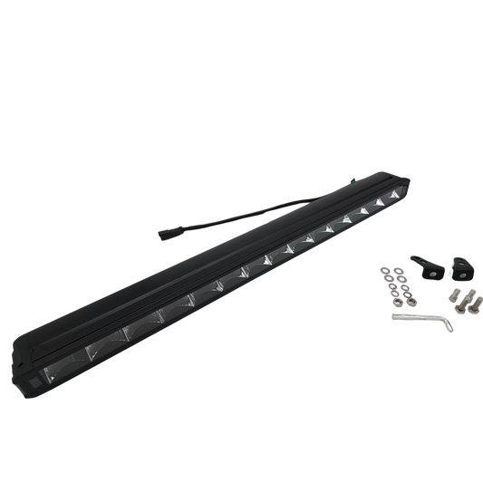 40" Light Bar for Pre Runner Bars, Single Row, Black Lens