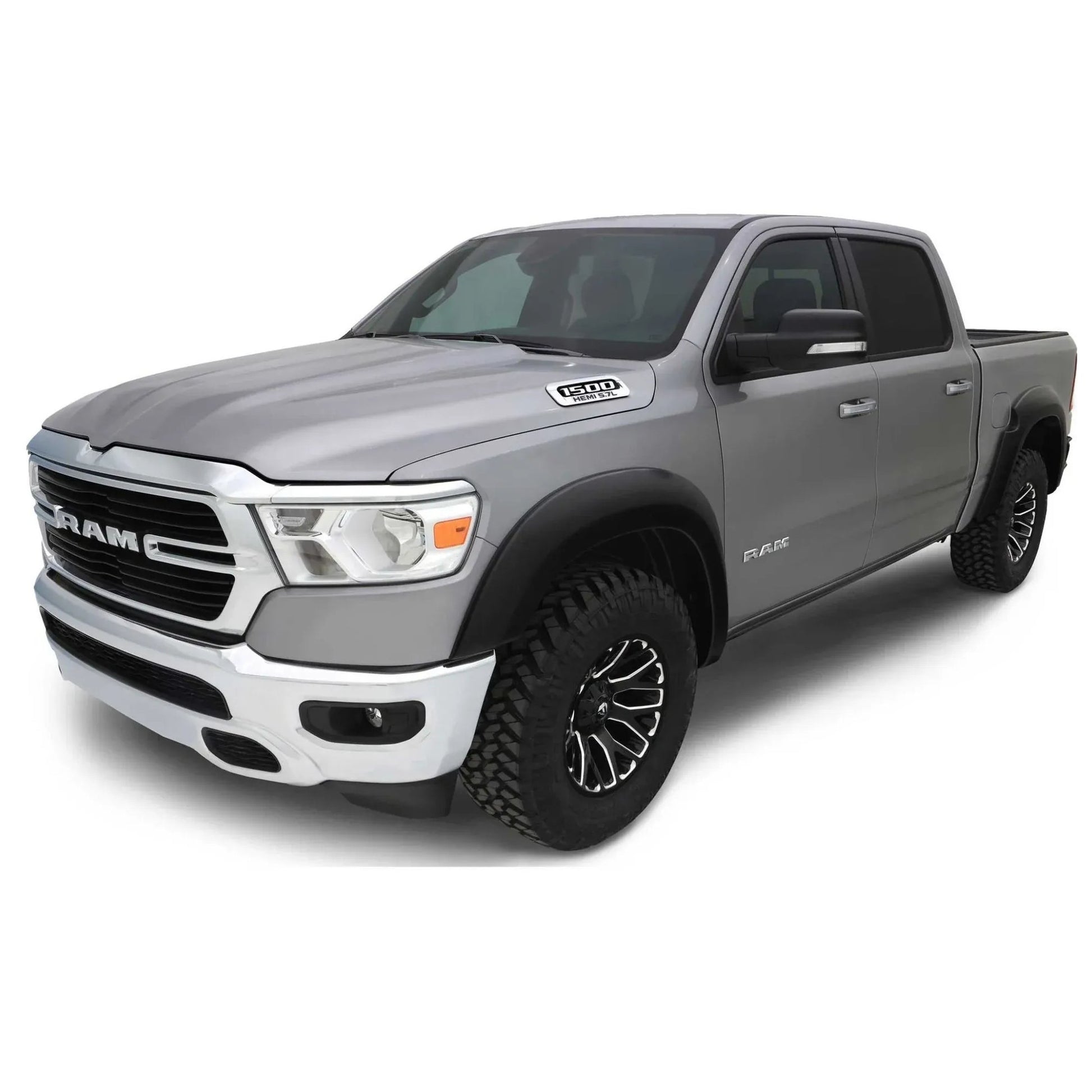Extend-A-Flender Smooth Fender Flares, Black, Front & Rear