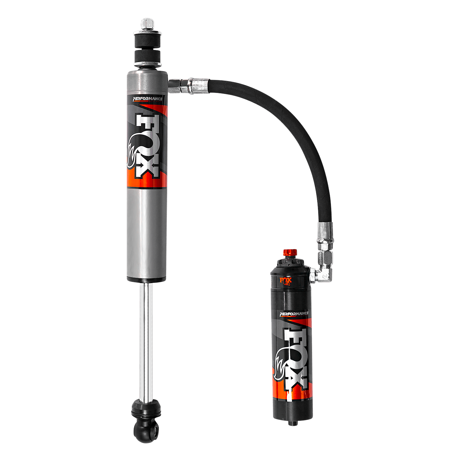 Front Fox Performance Elite Series 2.5" Remote Reservoir DSC Shocks, Suits 4-7" Lift, Set of 2