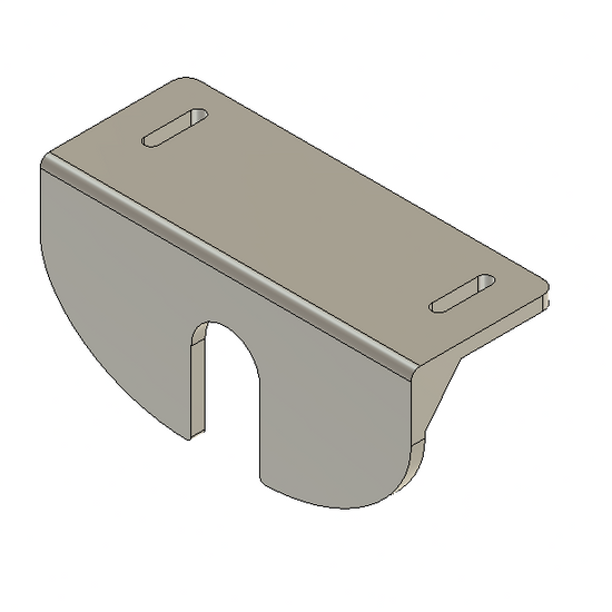 Outback Kitters Pre Runner Bar OEM Front Camera Relocation Bracket (Flat Base)