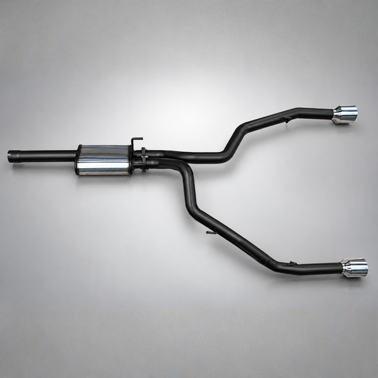 Stainless Steel Exhaust 5.7L V8 3 inch Cat Back With Black Tips