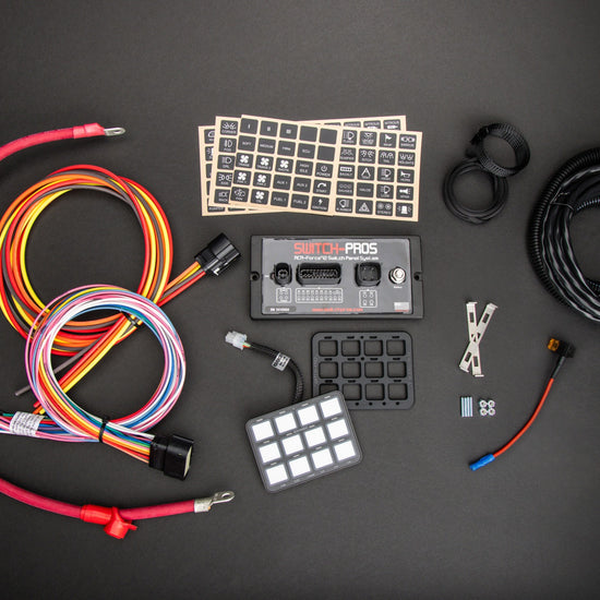 12 Switch, 17 Output Programmable Switch Panel Power System