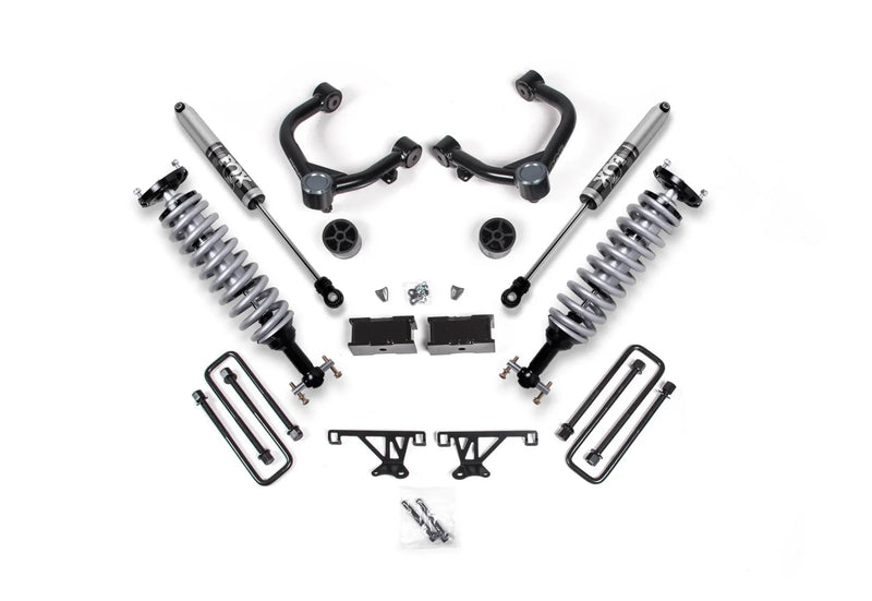 3.5" Lift Kit with Fox 2.5" Coilover Shocks