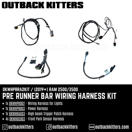 Pre Runner Bar Wiring Harness Kit