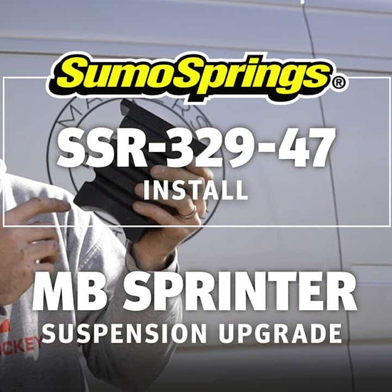 Rear SumoSprings - 410kg - Black