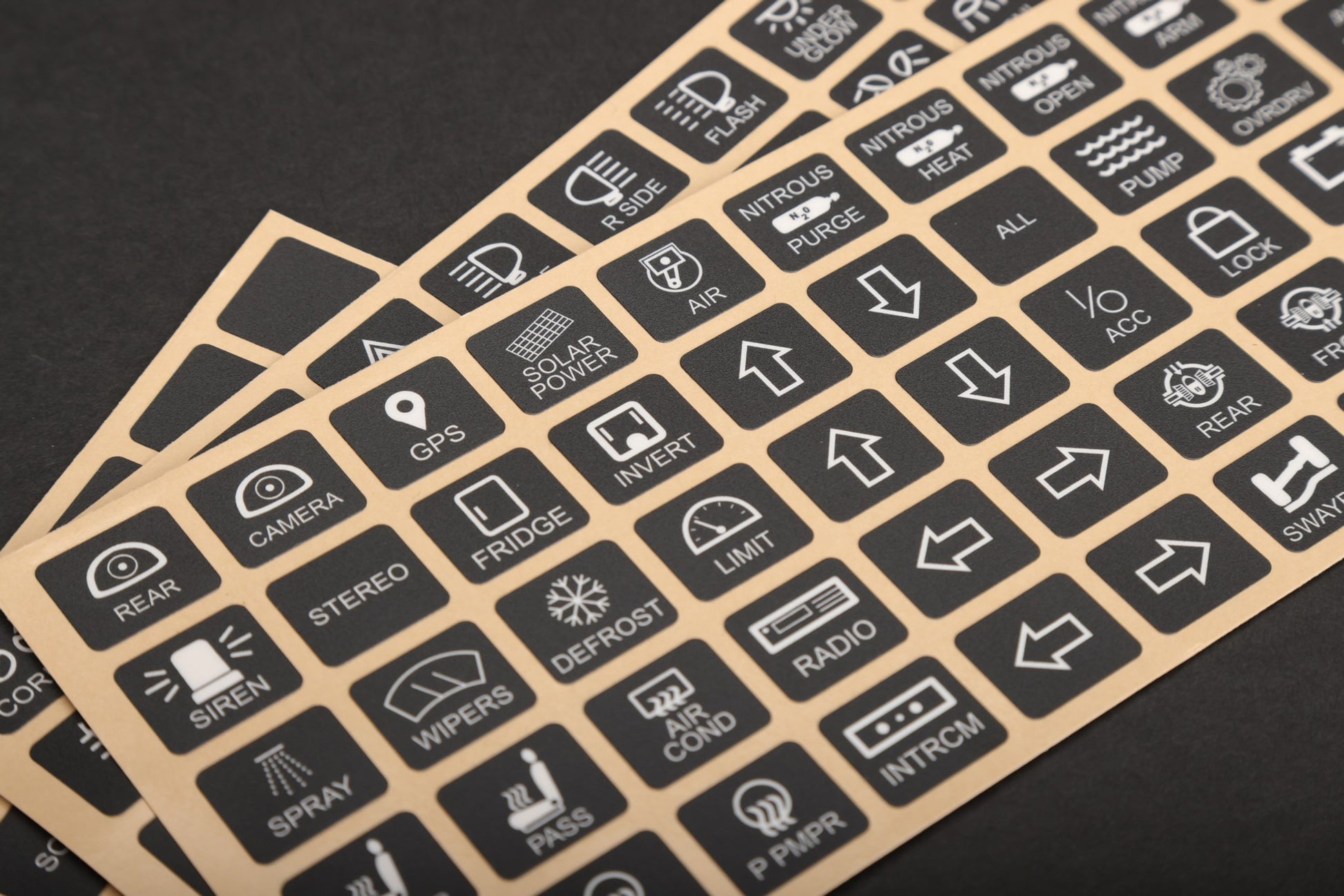 8 Switch Programmable Switch Panel Power System