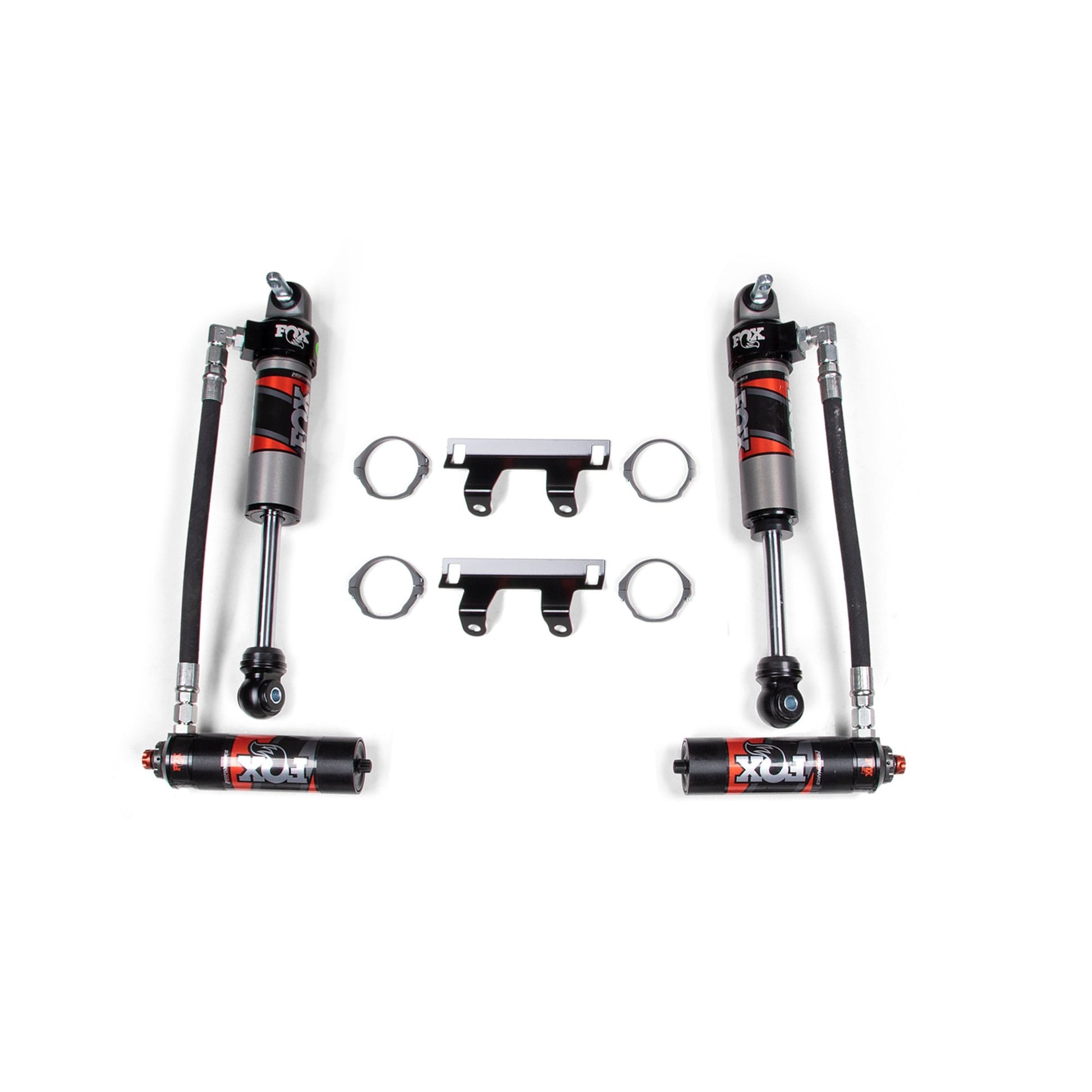 Front Fox Performance Elite Series 2.5" Remote Reservoir DSC Shocks, Suits 5-6.5" Lift, Set of 2