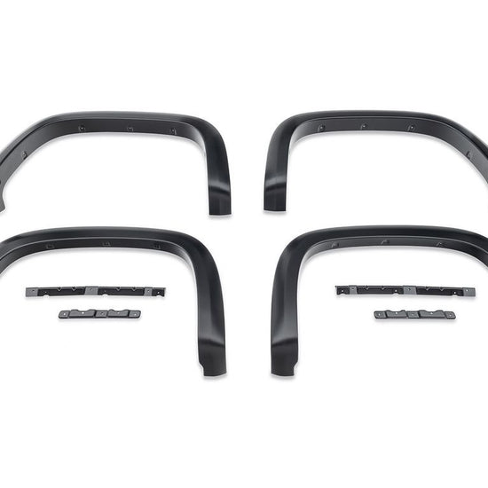 OE-Style Smooth Fender Flares, Black, Front & Rear