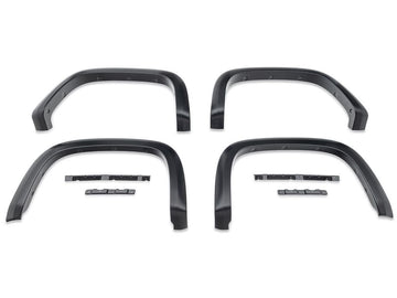 OE-Style Smooth Fender Flares, Black, Front & Rear