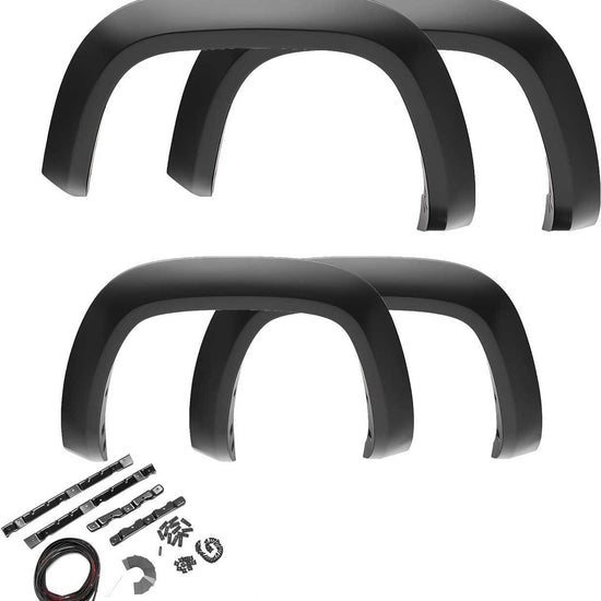 Extend-A-Fender Smooth Flares, Front & Rear