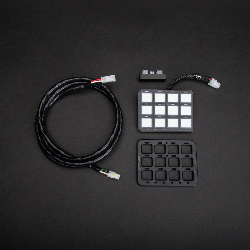 12 Switch Slave Panel with 6m (20') Cable for RCR-Force