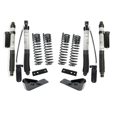 2" Lift Kit with OK 2.5" Shocks, Front +20/Rear +60% Coils