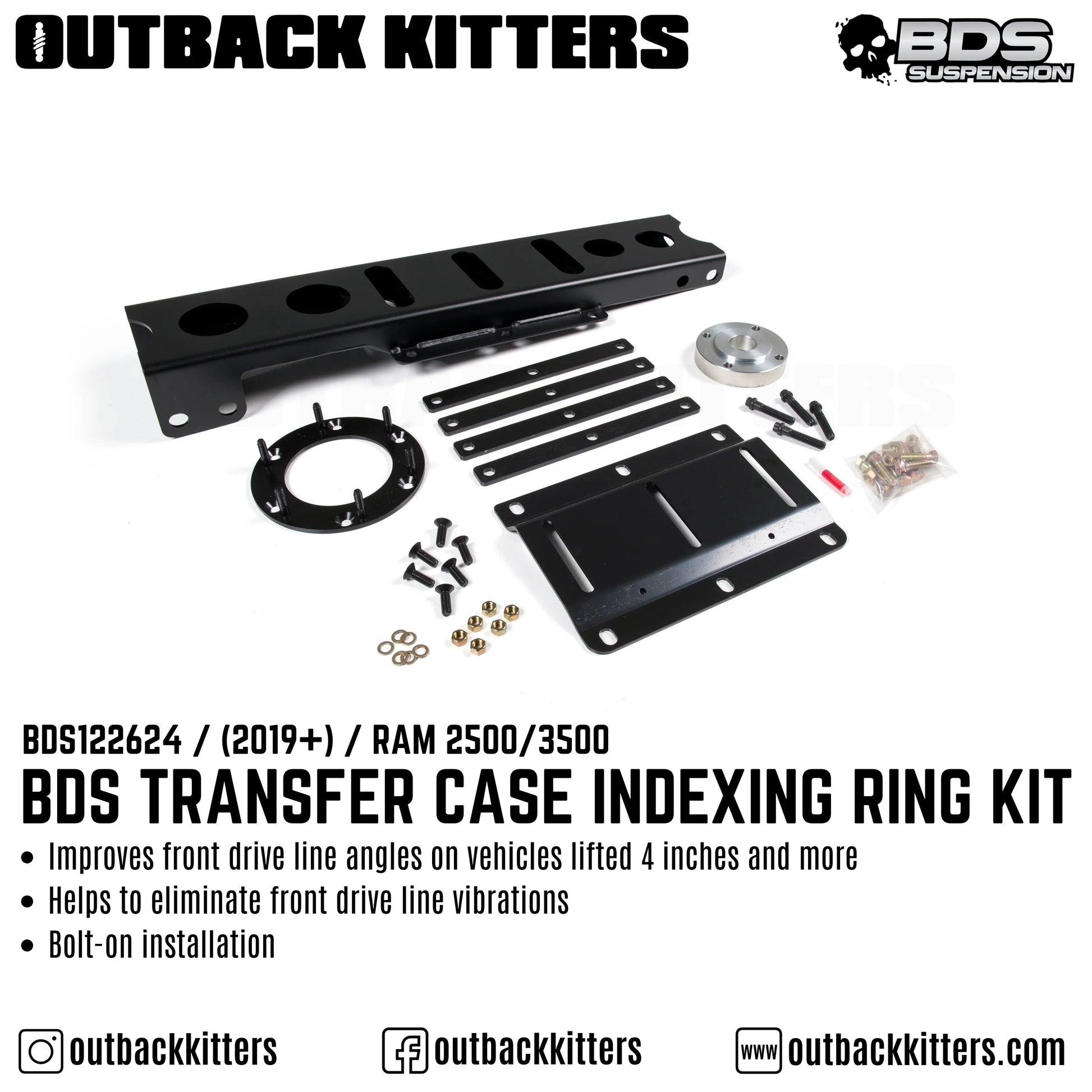 Transfer Case Indexing Ring 6-bolt