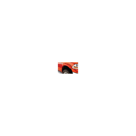 Pocket Style Fender Flares, Black, Front & Rear