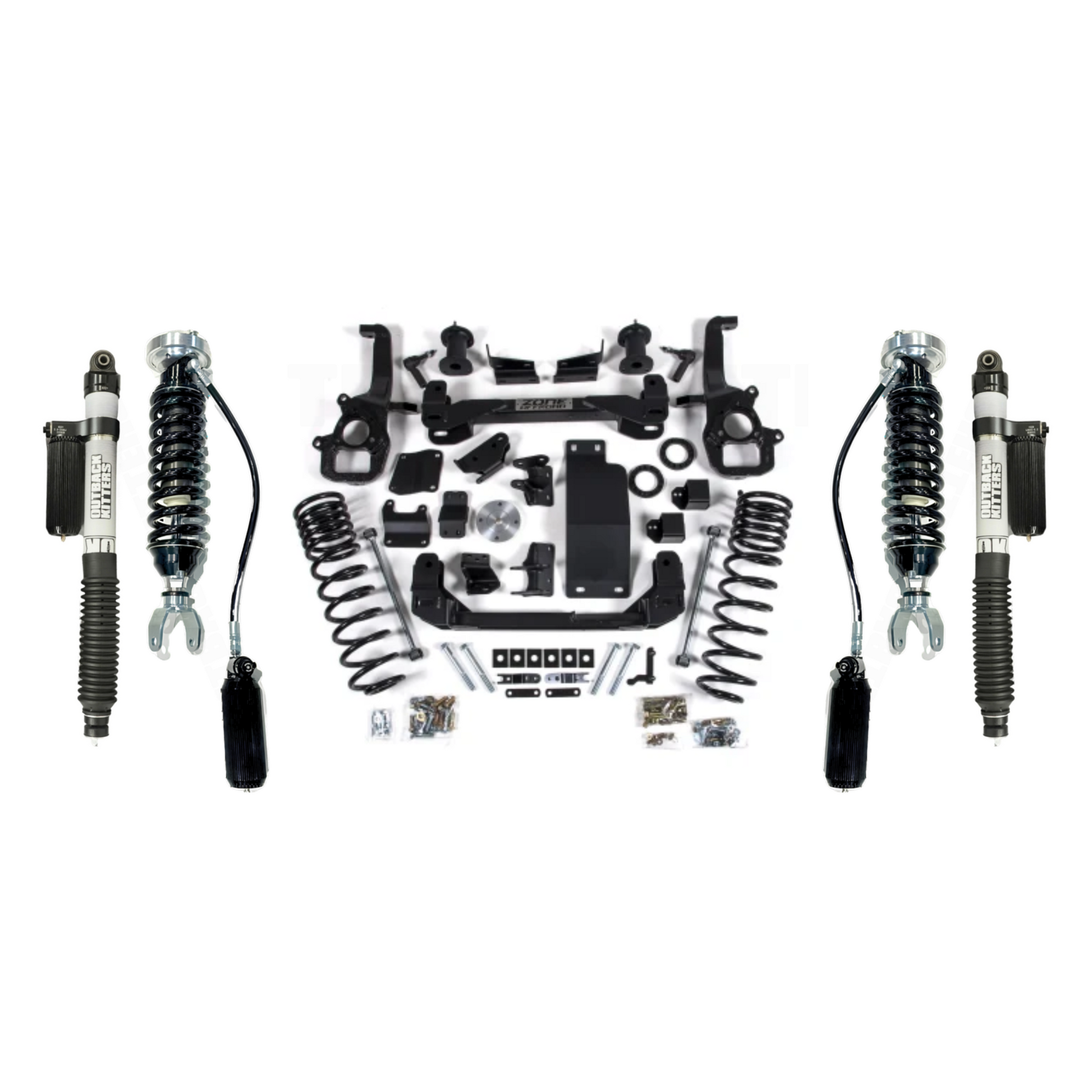 6" Lift Kit with OK 2.5" Shocks, Factory 18-20" Standard Bore