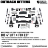 BDS Suspension 4" Lift Kit for 2015-2020 Ford F150 with Fox Shocks