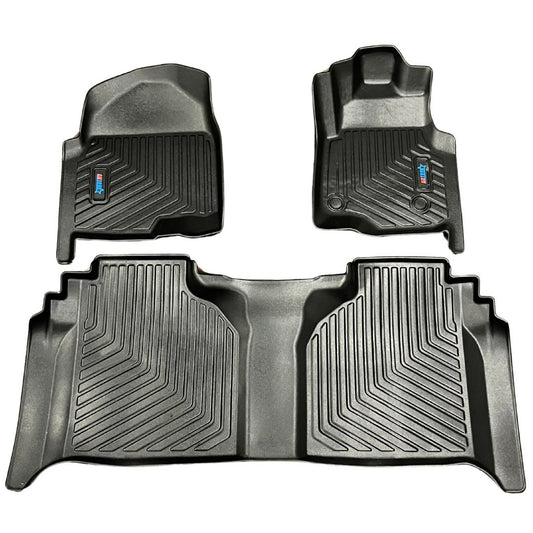 Chevrolet 1500 2500 2020-2025 Contour Front and Rear Floor Mats