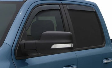 Weathershields Smoked for Ram DT 1500 2019-2025 Crew Cab