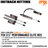 Fox Performance Elite 2.5 Series Remote Res Shocks for 2014+ Ram 3500 - Outback Kitters