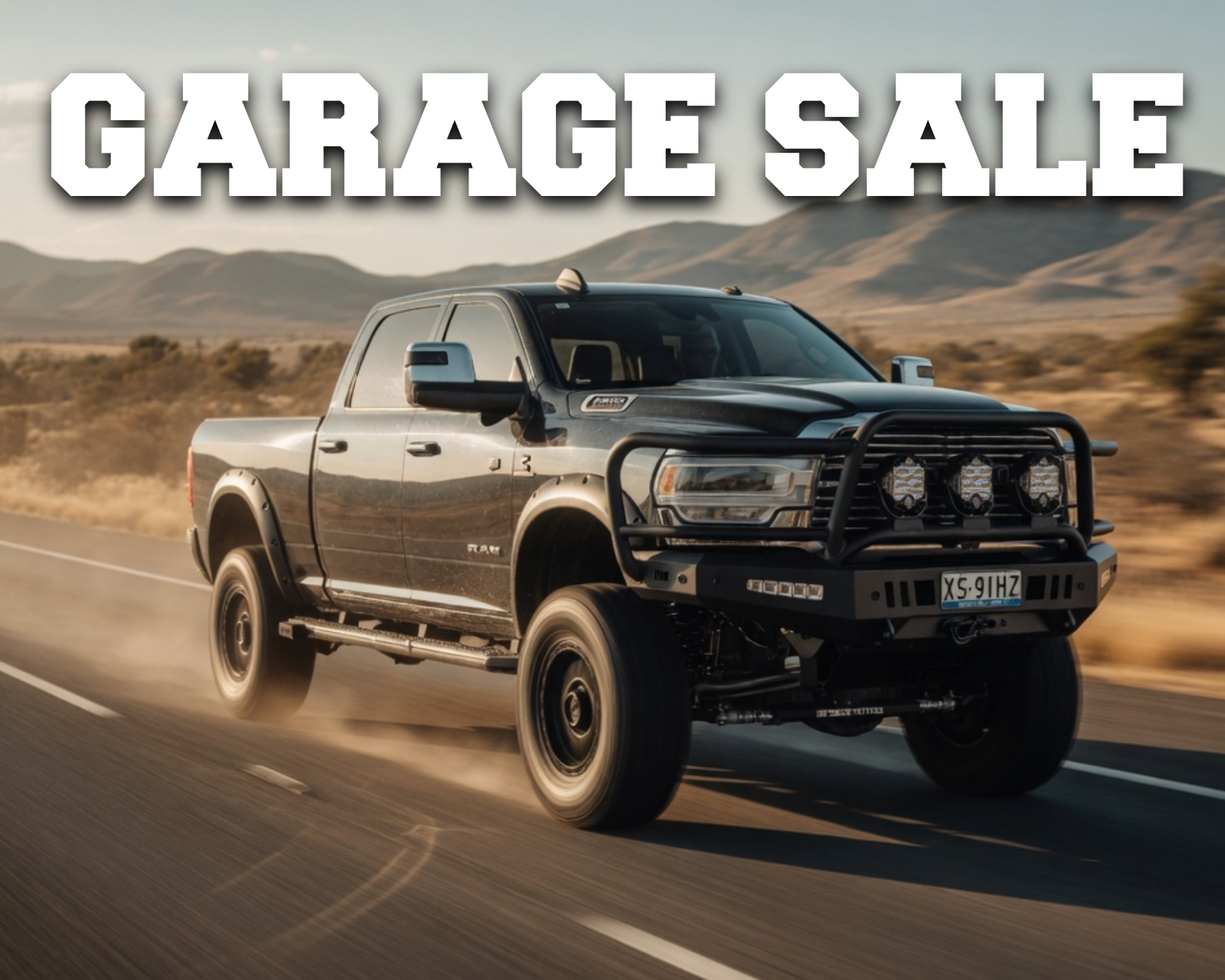 GARAGE SALE